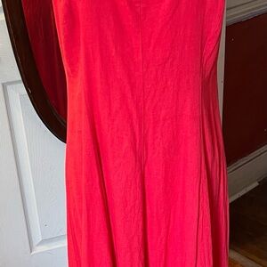 GAP Vibrant Red Maxi Dress